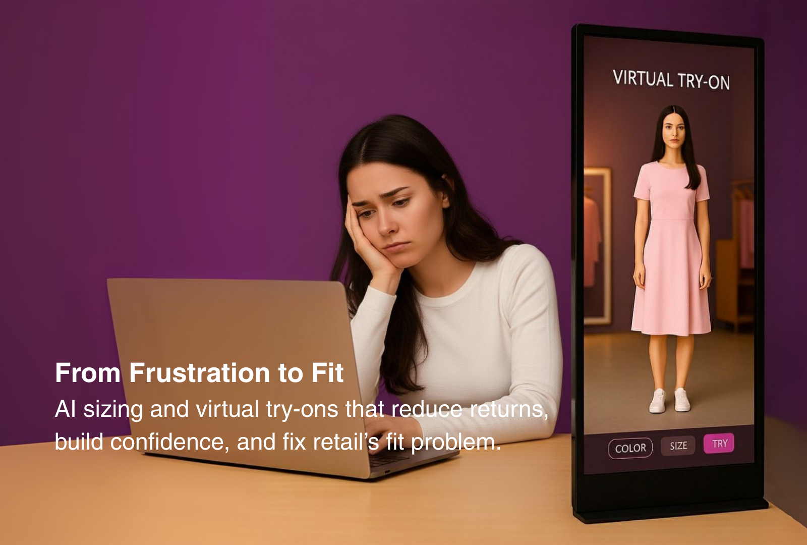 1 Livvium-frustration-to-fit-AI-sizing-hero-bannerpng